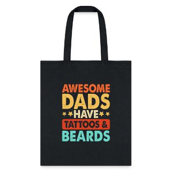 Awesome Dad - Tote Bag - black - Front