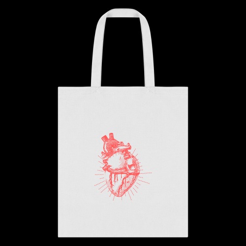 Hand Sketched Heart - Tote Bag