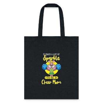 Cheerleading Cheerleader Girl Cheerleading Girl - Tote Bag - black - Front