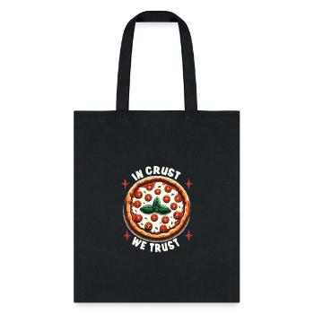 Funny Pizza Lover Pizza Enthusiast Pizza Foodie - Tote Bag - black - Front