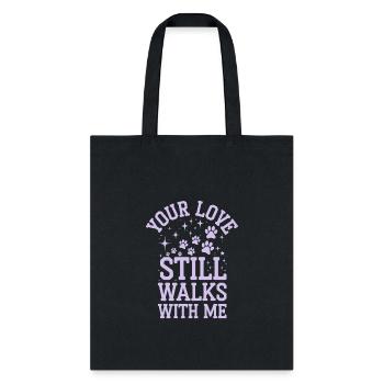 Pet Memory Pet Remembrance Pet Sympathy Tribute - Tote Bag - black - Front