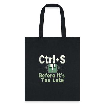 Retro Computing Fans Vintage Computers Old-School - Tote Bag - black - Front