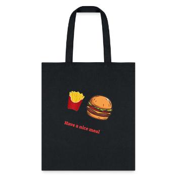 Have a nice meal - Tote Bag - black - Front