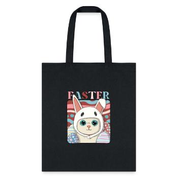 Easter Bunny - Tote Bag - black - Front