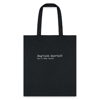 A Sock Thief English Mastiff - Tote Bag - black - Front