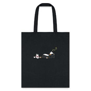 Bernese Mountain Dog Sake Drunk - Tote Bag - black - Front