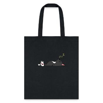 French Bulldog Sake Drunk - Tote Bag - black - Front