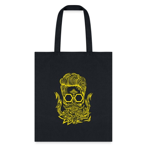 Papeel Skull Rose -Yellow - Tote Bag