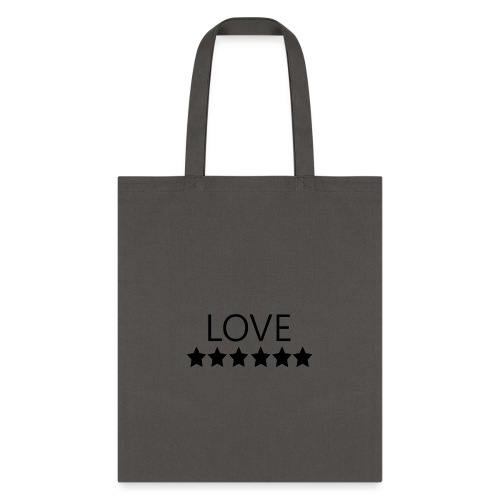 LOVE (Black font) - Tote Bag