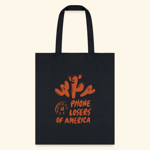 Yati M's Phone Losers Orange Logo 2 - Tote Bag