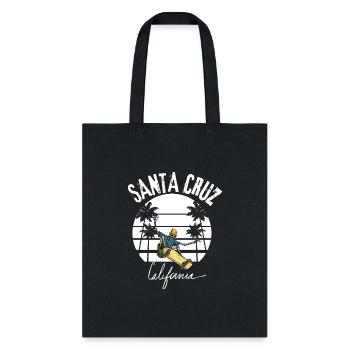 Patineur old school Santa Cruz Californie - Sac fourre-tout - noir - Devant