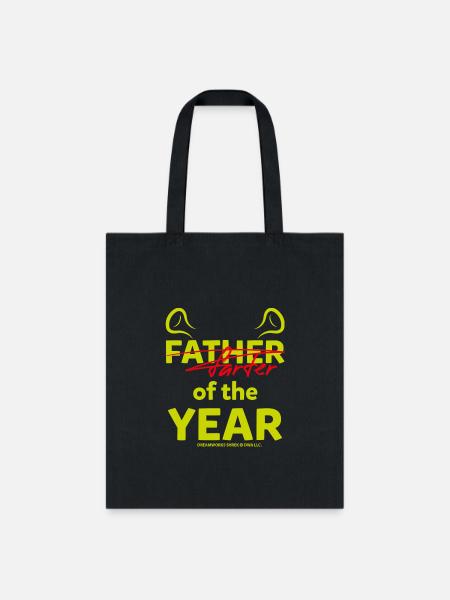Shrek Design With Quote Father Of The Year Funny - Tote Bag - black