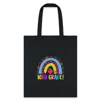 10Th Grade - Tote Bag - black - Front