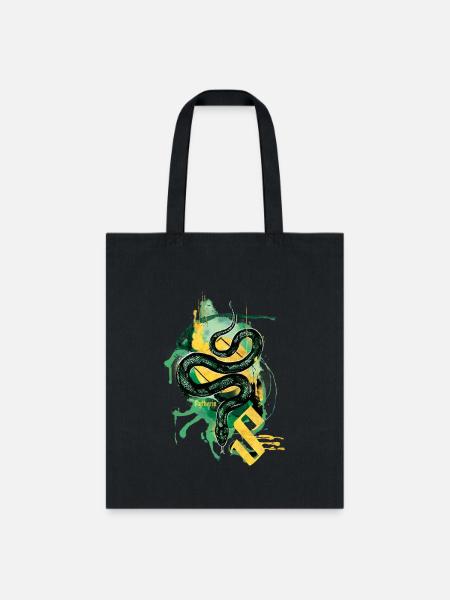 Harry Potter Slytherin Snake - Tote Bag - black