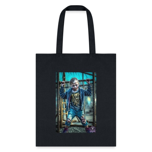 Zombie Kid Playground B12: Zombies Everyday Life - Tote Bag