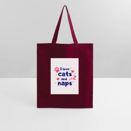 I Love Cats and Naps - Tote Bag