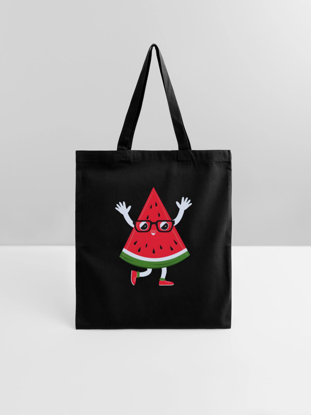 Watermelon Slice - Tote Bag - black - Front