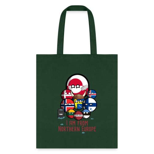 I am from northern Europe! Countryball - Tote Bag