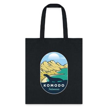komodo island - Tote Bag - black - Front