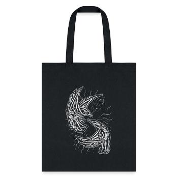Celtic Ravens - Tote Bag - black - Front