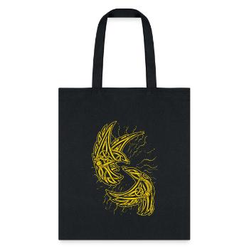 Celtic Ravens - Tote Bag - black - Front