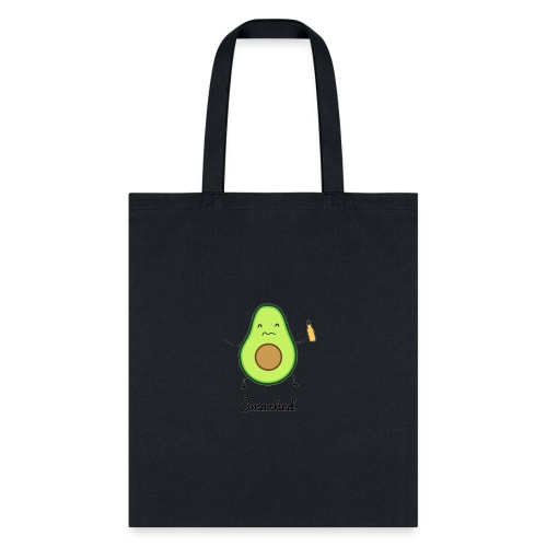 Funny Smashed Avocado design - Tote Bag