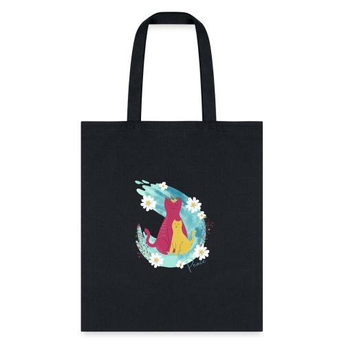 Peace Cats - Tote Bag
