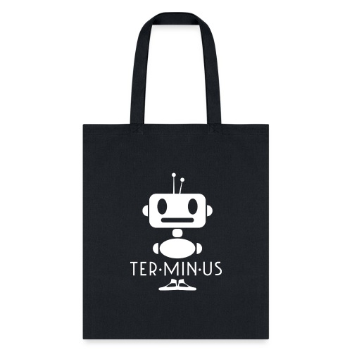 Arnie in white with LOGO - Tote Bag