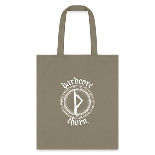 Hardcore Thorn (white design) - Tote Bag
