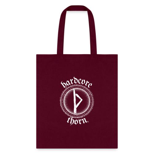 Hardcore Thorn (white design) - Tote Bag