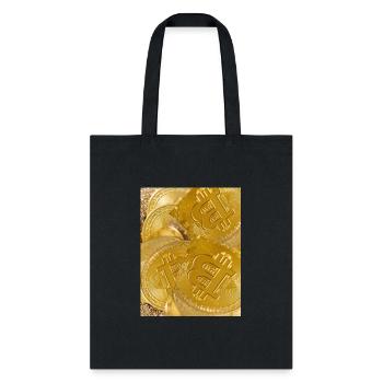 Bitcoin Abstract - Tote Bag - black - Front