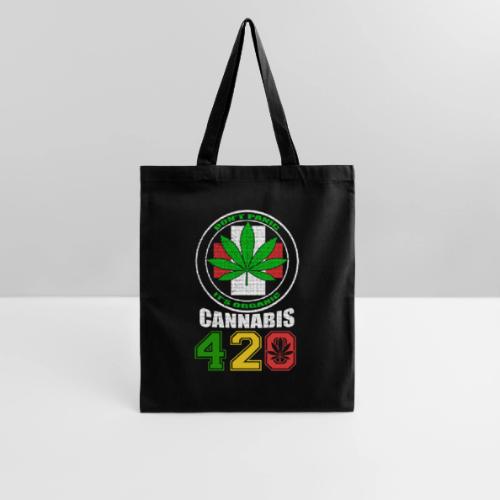 Lighthearted 420 Organic Ganja Weed Marijuana Desi - Tote Bag