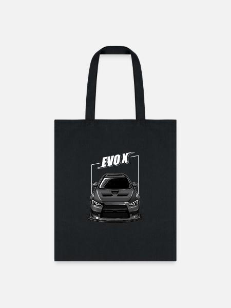 Mitsubishi Lancer 10 - Tote Bag - black