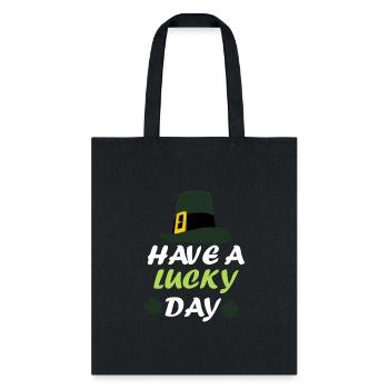 Have A Lucky Day | Wishes - Tote Bag - black - Front