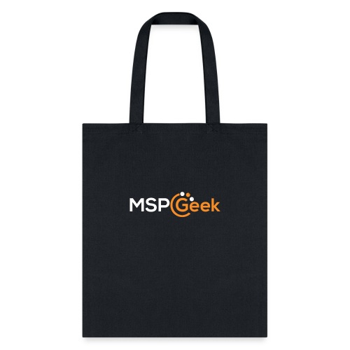MSPGeekWhiteLogo - Tote Bag