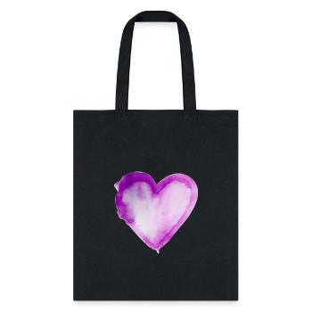 Heart, Heart Icon, Heart Symbol, Red Heart, Love - Tote Bag - black - Front