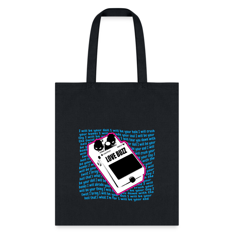 LOVE BUZZ DISTORTION PEDAL TOTE BAG - Tote Bag