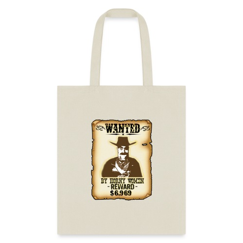 Cowboy Ox-Mad Wanted Poster! - Tote Bag