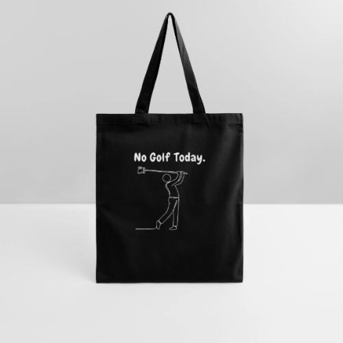 No Golf Today Broom Swing Funny Quote - Tote Bag