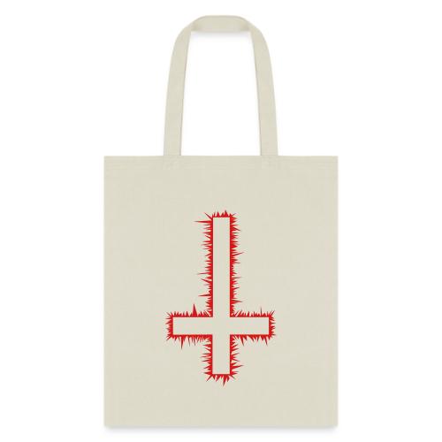 Inverted Cross - Tote Bag