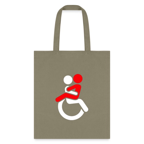 Wheelchair Love for adults. Humor shirt - Tote Bag