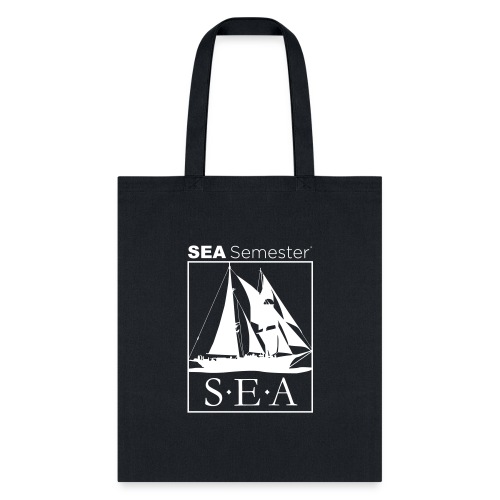 SEA_logo_WHITE_eps - Tote Bag