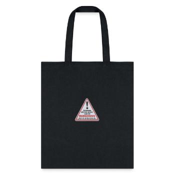 Motorsport Disclaimer - ONLY PROFESSIONAL DRIVER - Tote Bag - black - Front