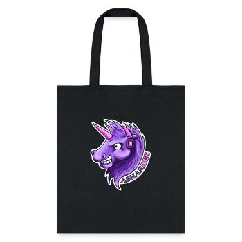AsharAUS Twitch Logo Long Sleeve T Shirt - Tote Bag - black - Front