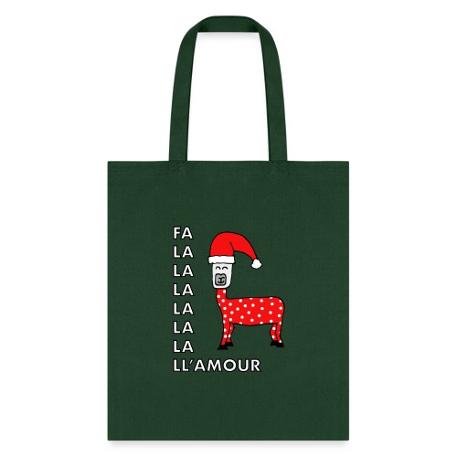 Christmas llama. - Tote Bag