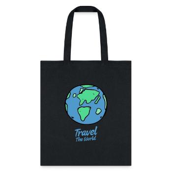 Travel The World Travel Apparel - Tote Bag - black - Front