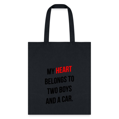 Two Boys and a Car - Tote Bag