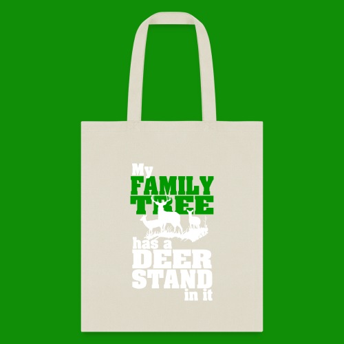 Deer Stand Family Tree - Tote Bag