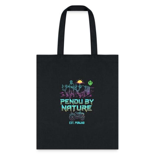 Pendu By Nature, Est. Punjab: Cyber Punk Style - Tote Bag