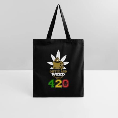 2024 420 Coffee & Smoke Weed Marijuana Design - Tote Bag